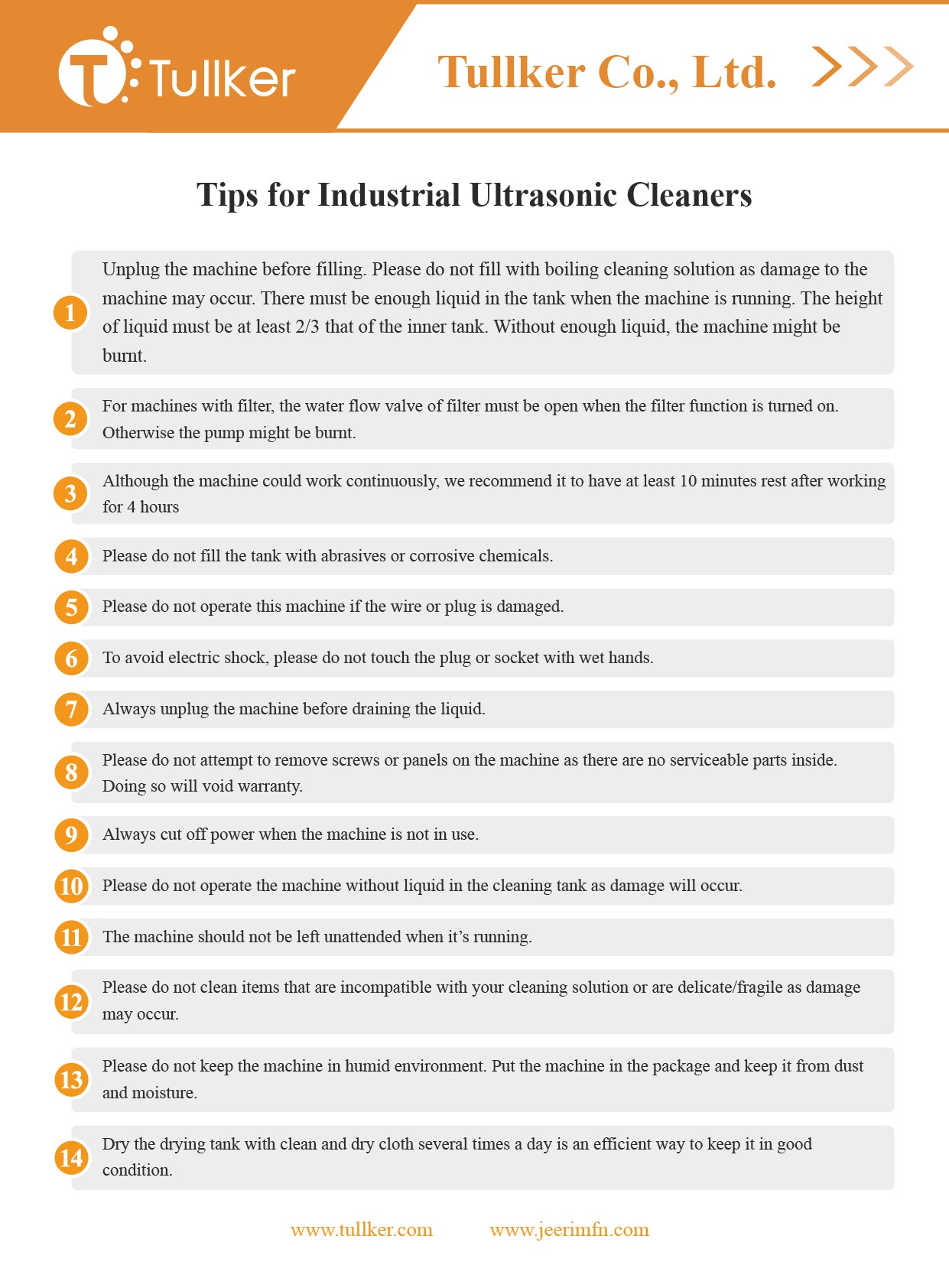 Tips for Industrial Machine