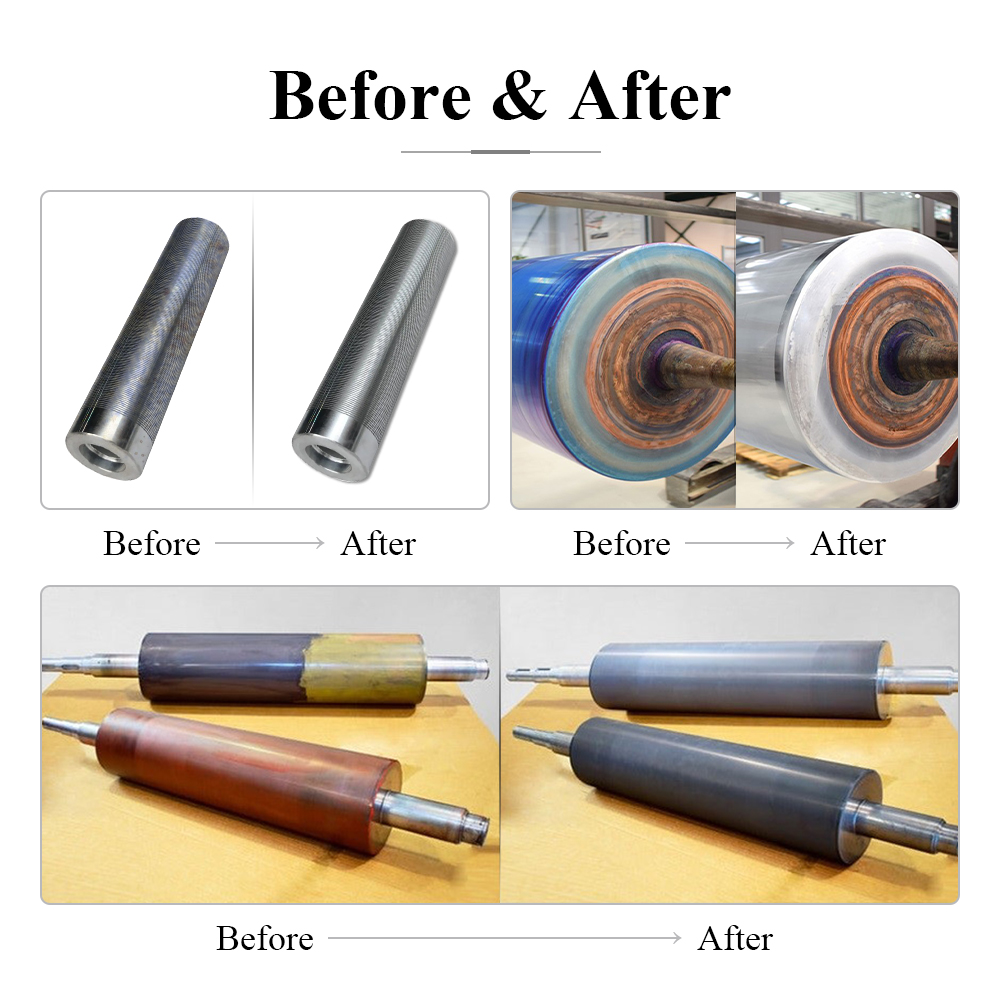 Before and after cleaning